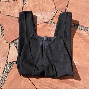 Vintage 80s black western blue sparkle high waisted jeans